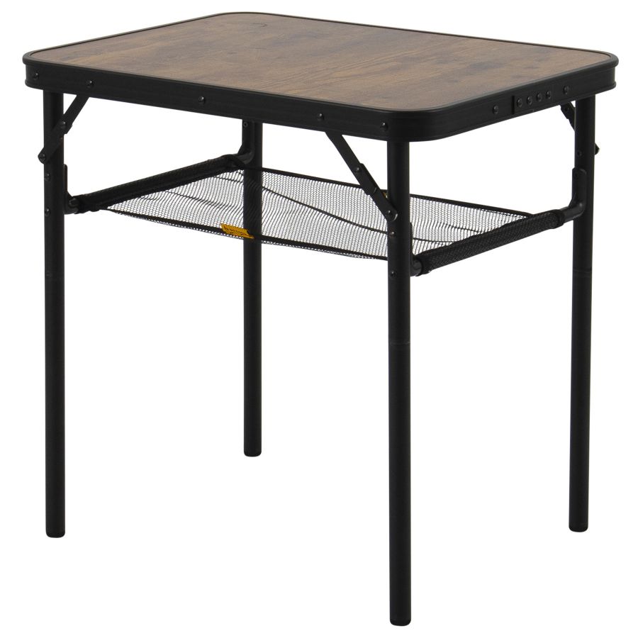 Стол туристический Bo-Camp Garland 60x45x25/60 см МДФ Black/Wood
