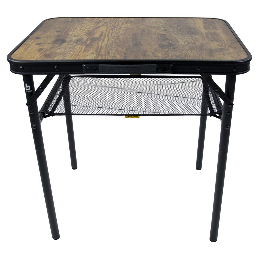 Стол туристический Bo-Camp Garland 60x45x25/60 см МДФ Black/Wood