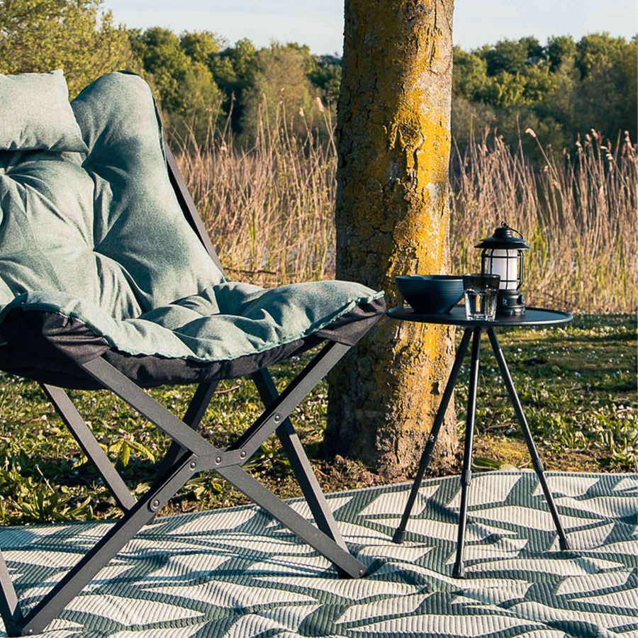 Стол туристический Bo-Camp Sawtelle 37x37x36-55 см пластик Black