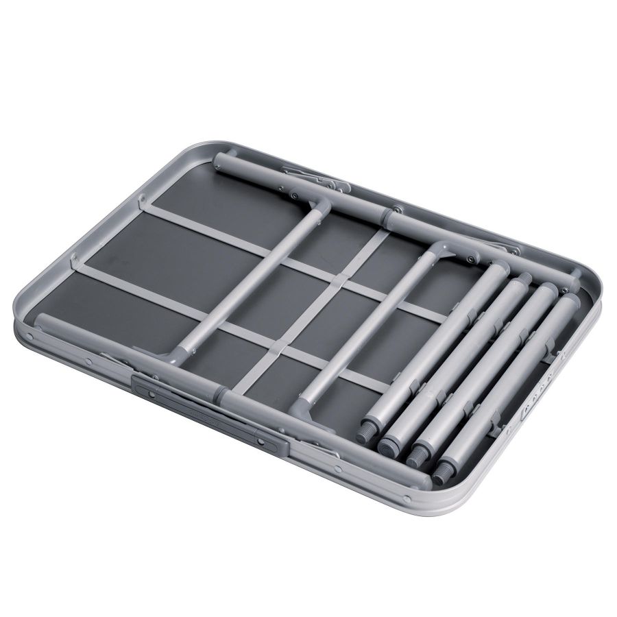 Стол туристический Bo-Camp 70x60x30/70 см алюминий/МДФ Grey