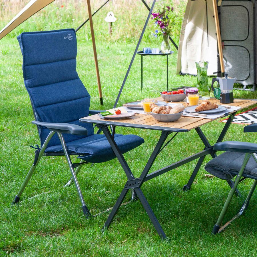 Стол туристический Bo-Camp Maryland M 80x63x73 см бамбук Brown