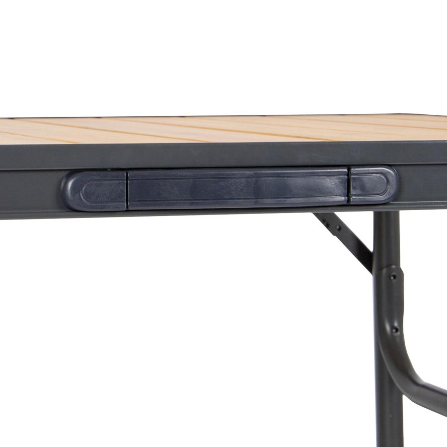 Стол туристический Bo-Camp Margate 75x55x31/71 см бамбук Brown