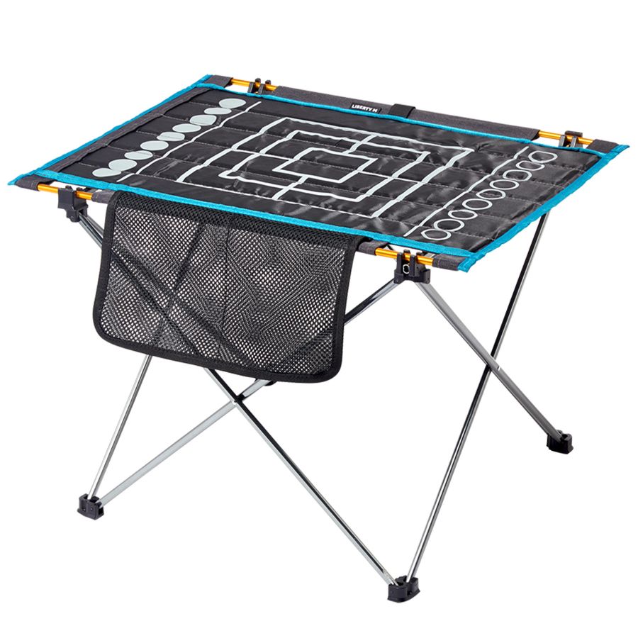 Стол туристический Uquip Liberty M 55x43x41 см алюминий Grey