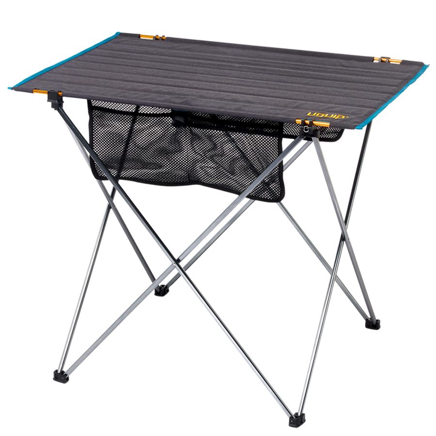 Стол туристический Uquip Liberty L 80x58x65 см алюминий Grey
