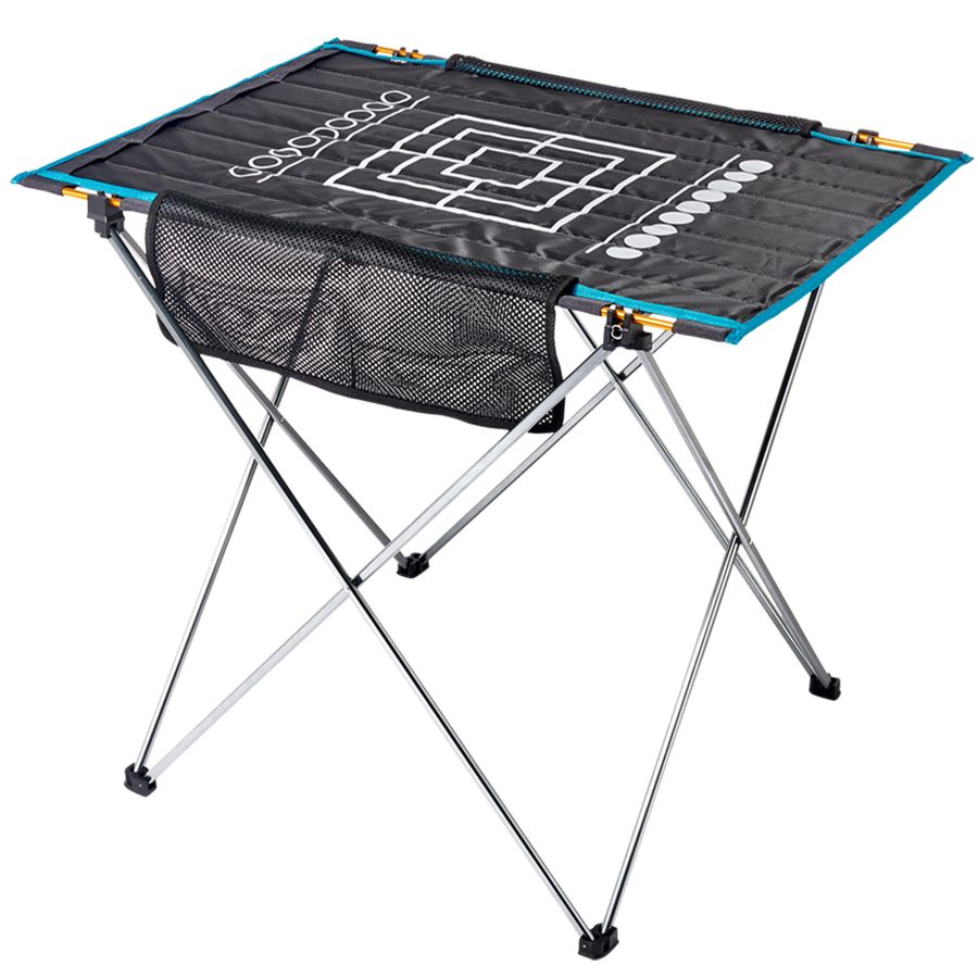 Стол туристический Uquip Liberty L 80x58x65 см алюминий Grey