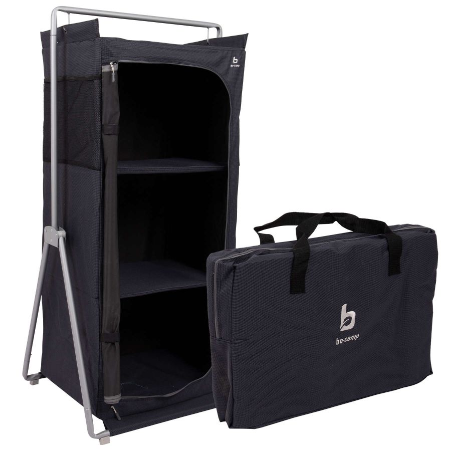Шкаф-органайзер Bo-Camp Bow 120x60x50 см полиэстер Anthracite