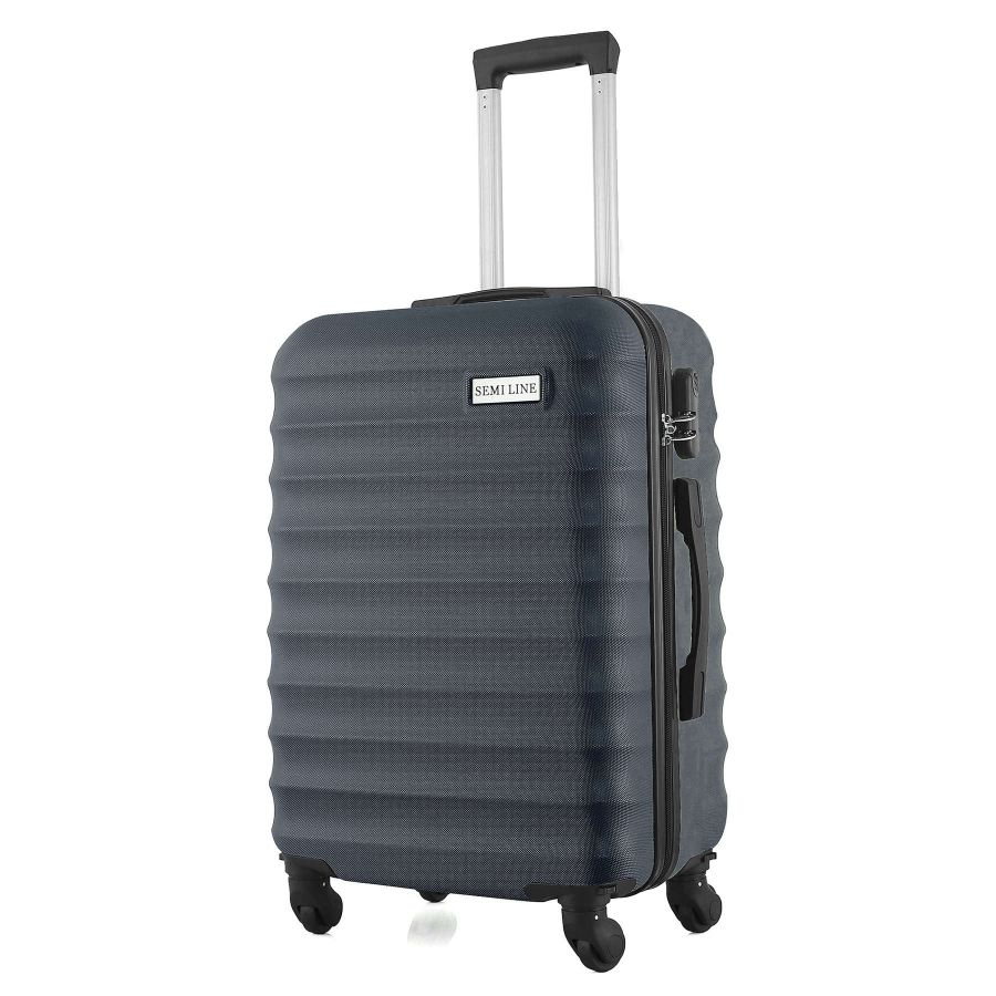Чемодан Semi Line 22&amp;amp;amp;quot; (M) Navy (T5577-3) Discounted
