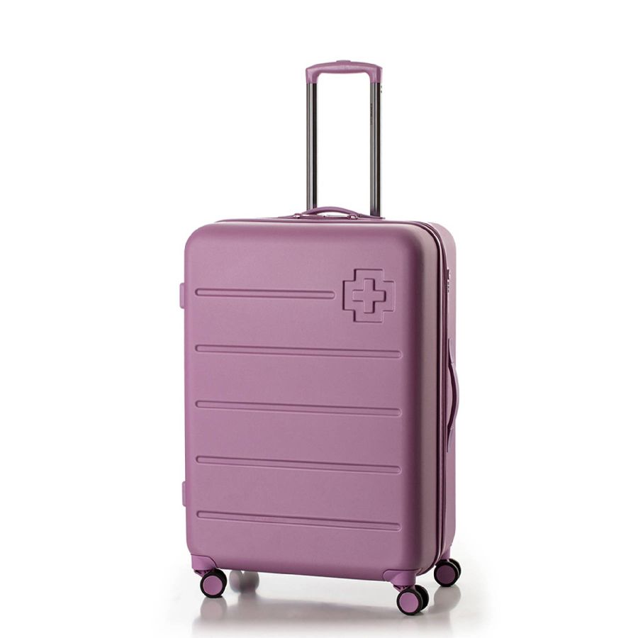 Чемодан малый под ручную кладь Swissbrand Berlin (S) поликарбонат Violet (SWB_LHBER705S)
