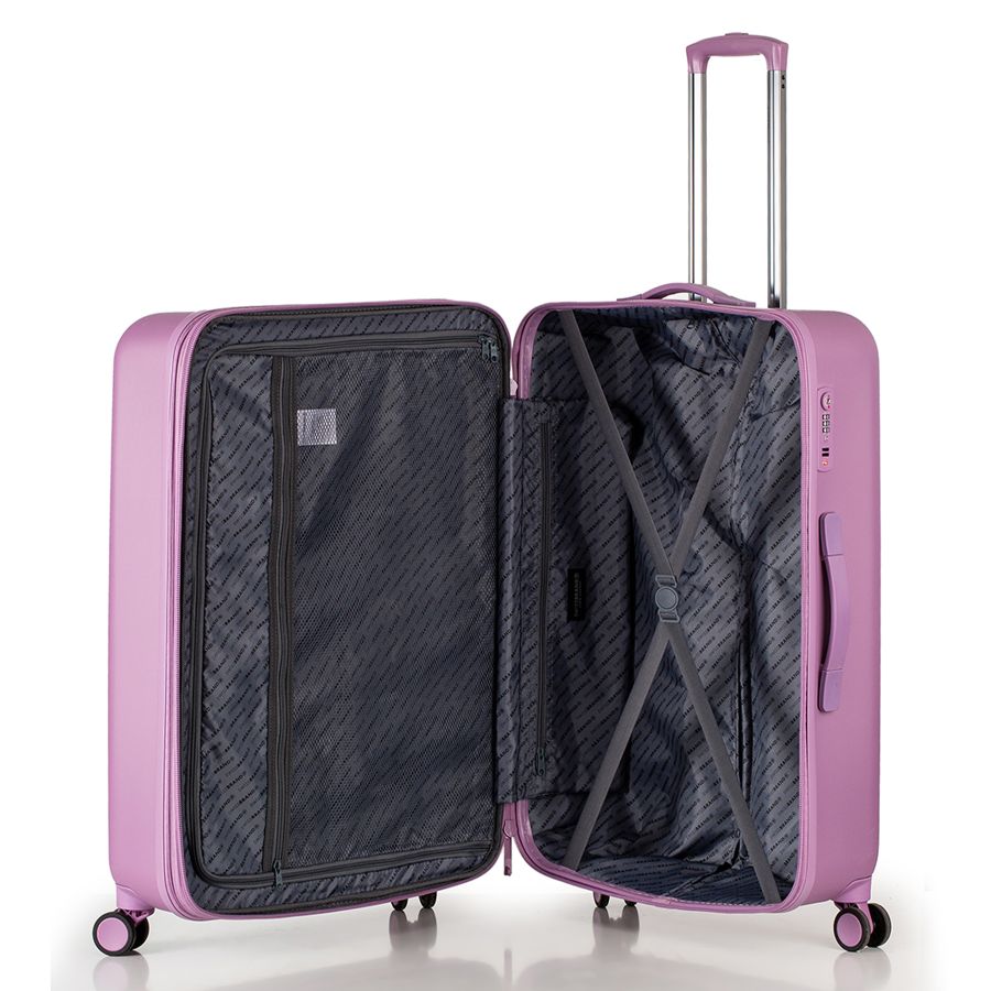 Чемодан средний Swissbrand Berlin (M) поликарбонат Violet (SWB_LHBER705M)