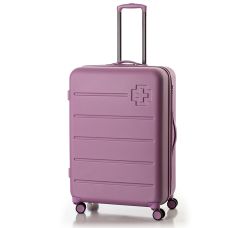 Чемодан большой Swissbrand Berlin (L) поликарбонат Violet (SWB_LHBER705L)