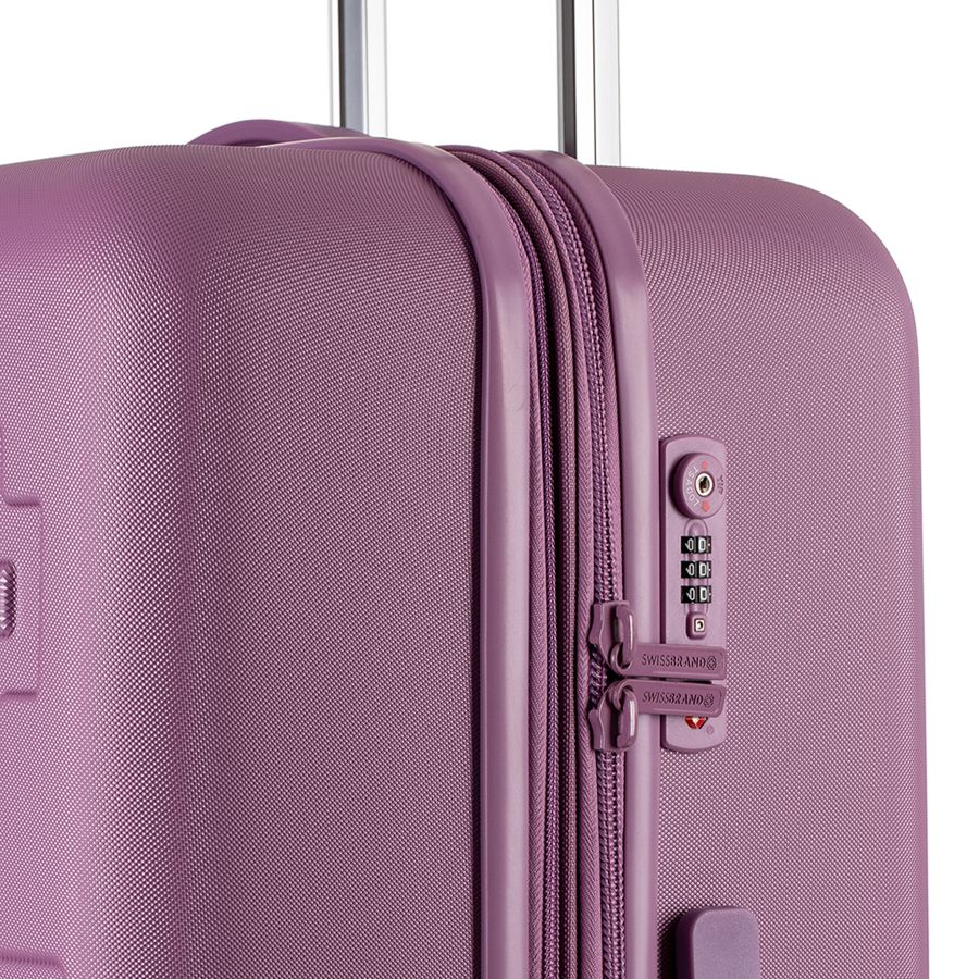 Чемодан большой Swissbrand Berlin (L) поликарбонат Violet (SWB_LHBER705L)