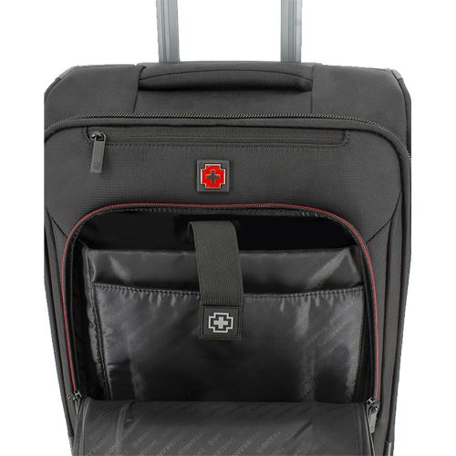 Чемодан Swissbrand Georgia (S) Black (SWB_LBGEO001S)