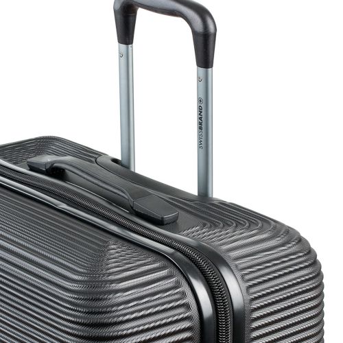Чемодан Swissbrand Cairo (L) Black (SWB_LHCAI001L)