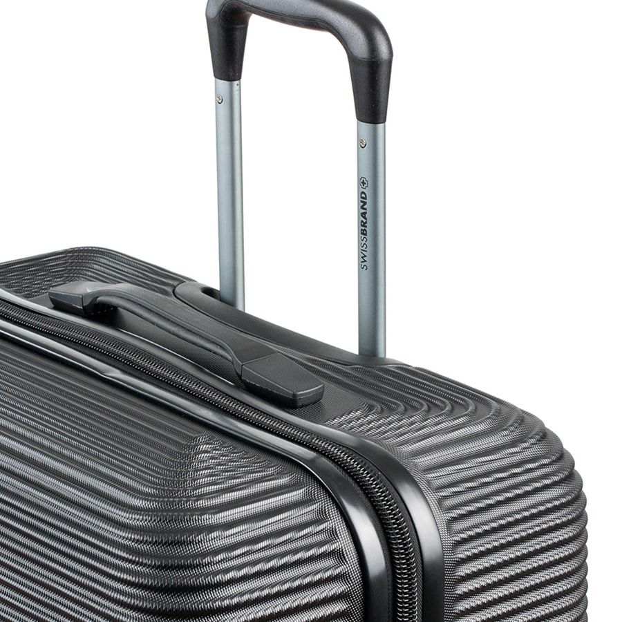 Чемодан Swissbrand Cairo (L) Black (SWB_LHCAI001L)
