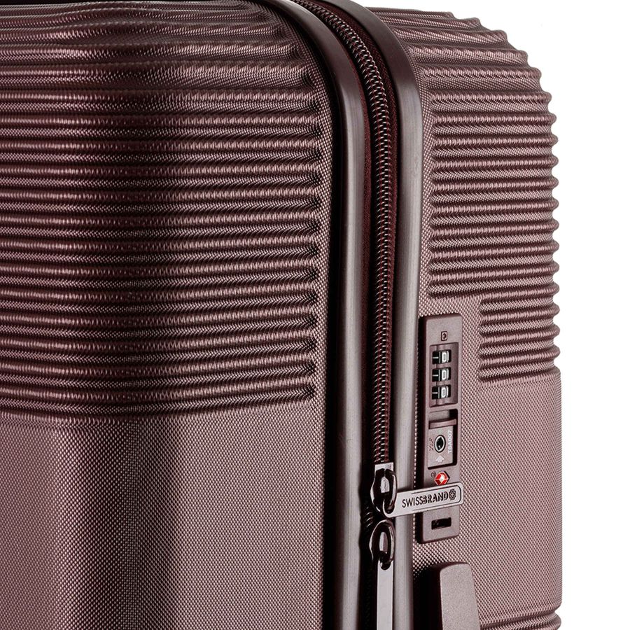 Чемодан большой Swissbrand Cairo (L) ABS-Plastic Cherry (SWB_LHCAI206L)