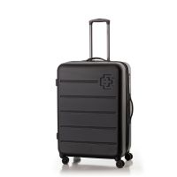 Чемодан малый под ручную кладь Swissbrand Berlin (S) поликарбонат Black (SWB_LHBER001S)