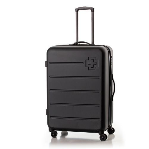 Чемодан средний Swissbrand Berlin (M) поликарбонат Black (SWB_LHBER001M)