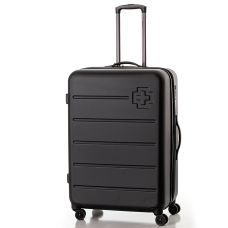 Чемодан большой Swissbrand Berlin (L) поликарбонат Black (SWB_LHBER001L)