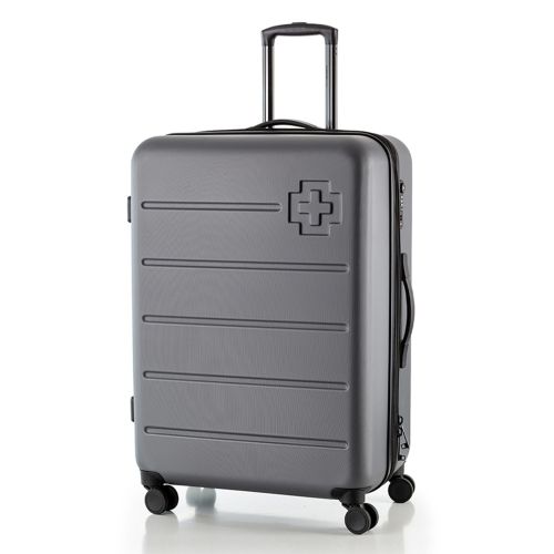 Чемодан средний Swissbrand Berlin (M) поликарбонат Grey (SWB_LHBER801M)