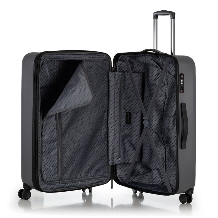 Чемодан средний Swissbrand Berlin (M) поликарбонат Grey (SWB_LHBER801M)
