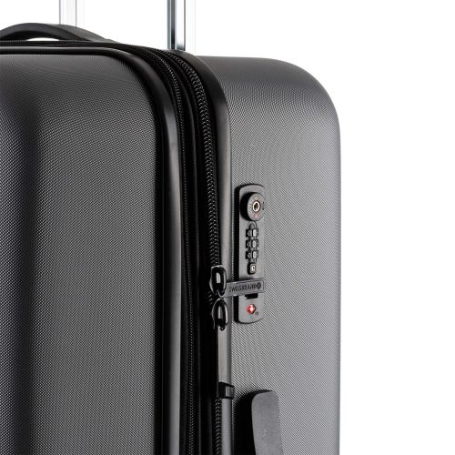Чемодан средний Swissbrand Berlin (M) поликарбонат Grey (SWB_LHBER801M)