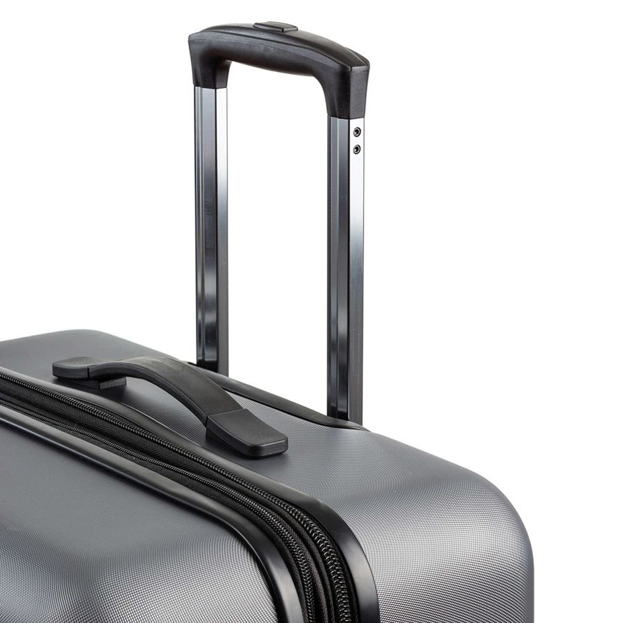 Чемодан малый под ручную кладь Swissbrand Berlin (S) поликарбонат Grey (SWB_LHBER801S)