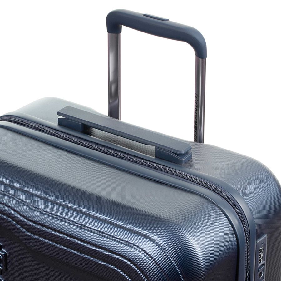 Чемодан средний Swissbrand London (M) Polycarbonate/ABS-Plastic Navy (SWB_LHLON603M)