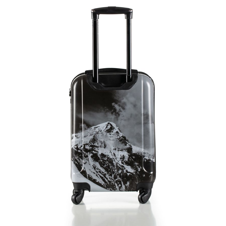 Чемодан маленький под ручную кладь Swissbrand Verbier (S) ABS-пластик Black (SWB_LHVER001S)