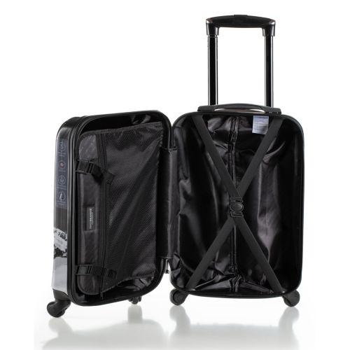 Чемодан маленький под ручную кладь Swissbrand Verbier (S) ABS-пластик Black (SWB_LHVER001S)