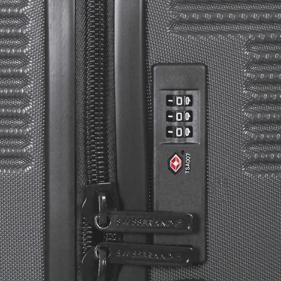 Чемодан Swissbrand Cardiff (S) Black (SWB_LHCAR001S)