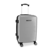 Чемодан маленький под ручную кладь Swissbrand Cardiff (S) ABS-Plastic Silver (SWB_LHCAR802S)