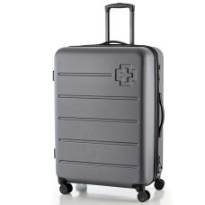 Чемодан большой Swissbrand Berlin (L) поликарбонат Grey (SWB_LHBER801L)