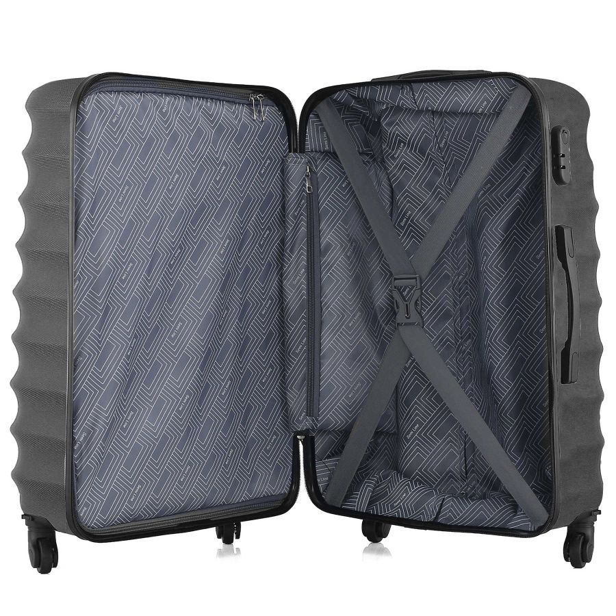 Чемодан Semi Line 26 (L) Black (T5576-5)