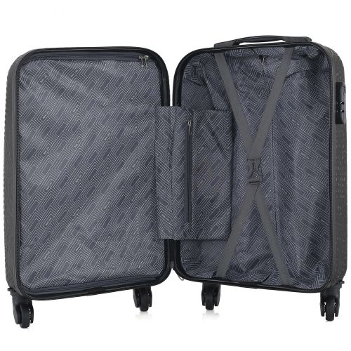 Чемодан Semi Line 20 (S) Black (T5580-2)