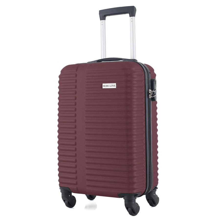 Чемодан Semi Line 20 (S) Burgundy (T5574-2)