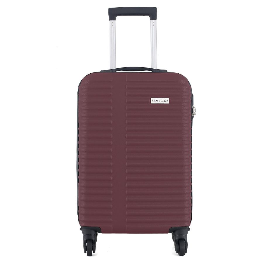 Чемодан Semi Line 20 (S) Burgundy (T5574-2)