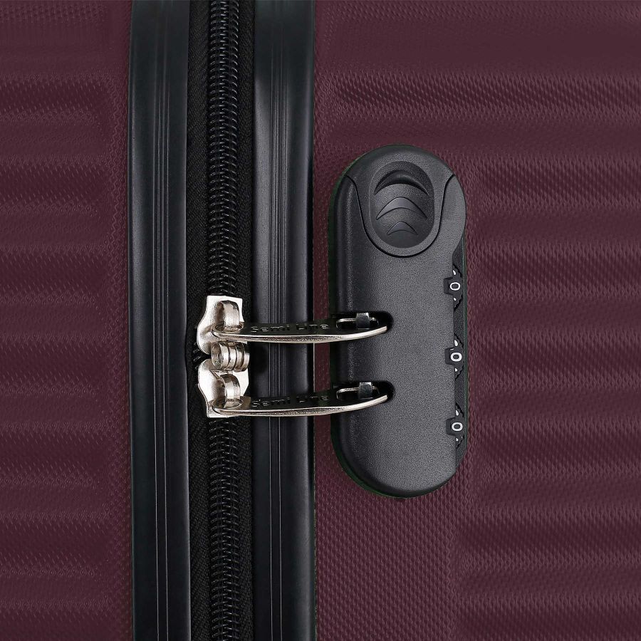 Чемодан Semi Line 20 (S) Burgundy (T5574-2)