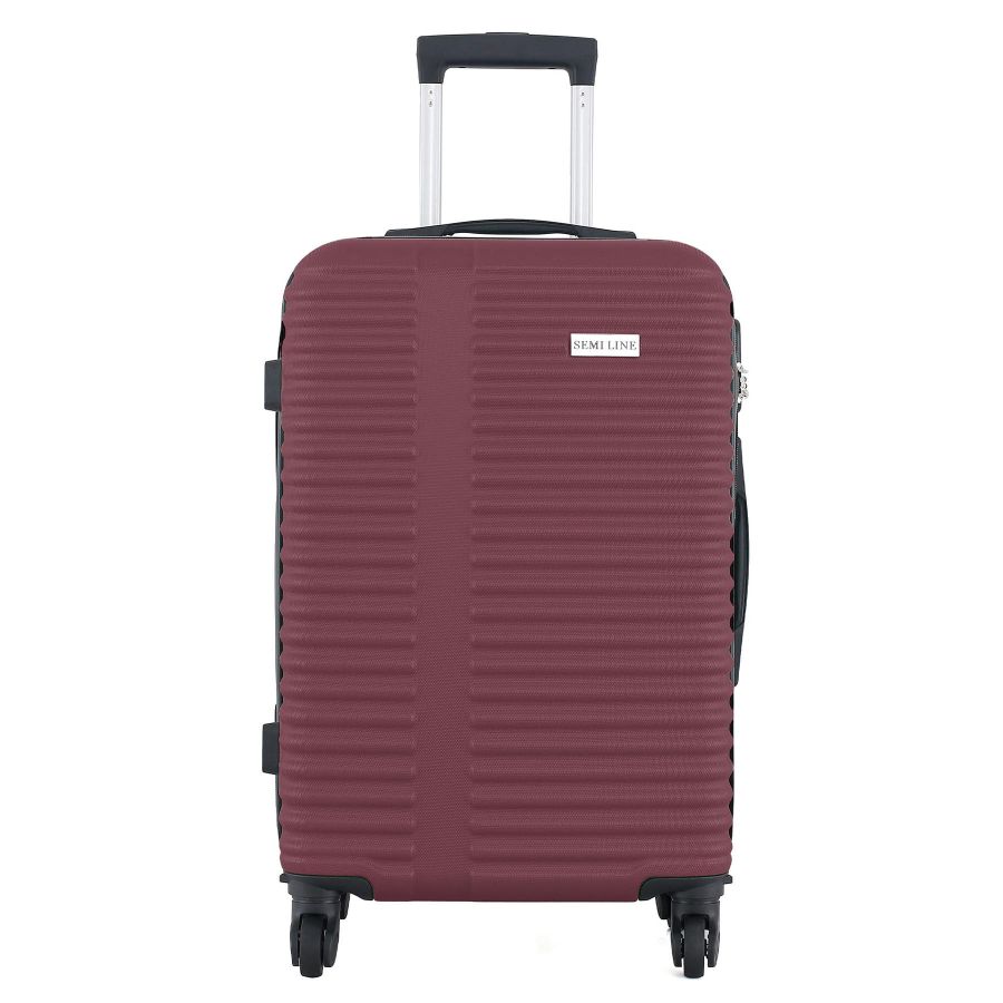 Чемодан Semi Line 22 (M) Burgundy (T5574-3)