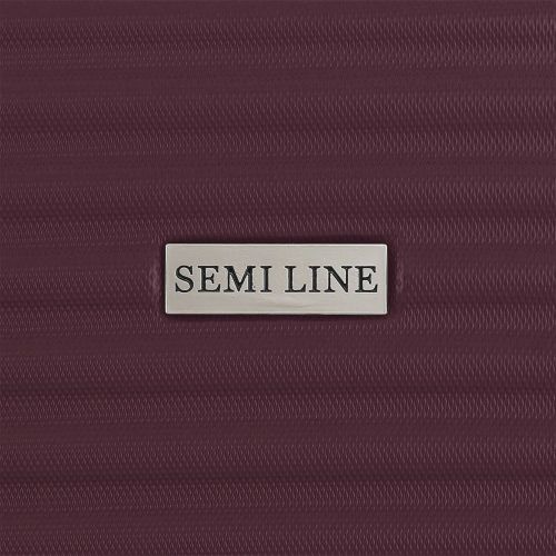 Чемодан Semi Line 24 дюйма (M) Burgundy (T5574-4)
