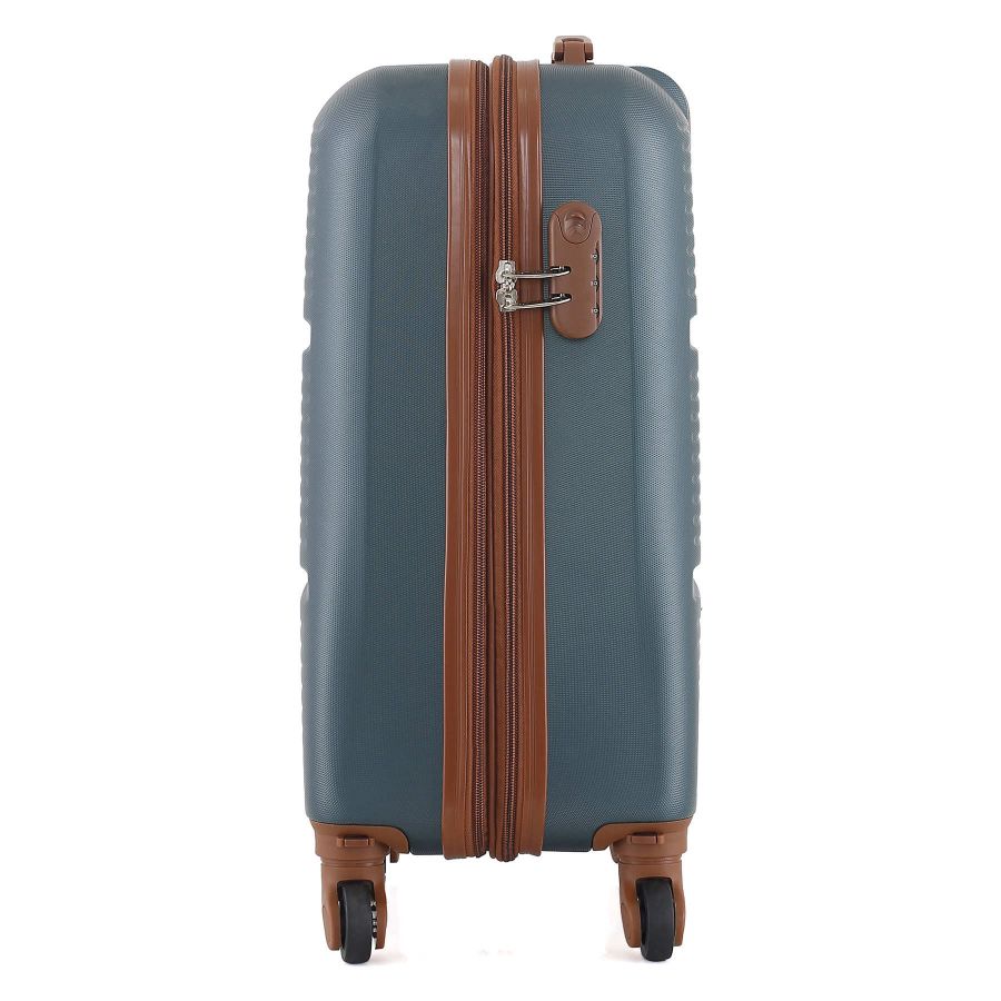 Чемодан Semi Line 20 (S) Green-Grey (T5584-2)