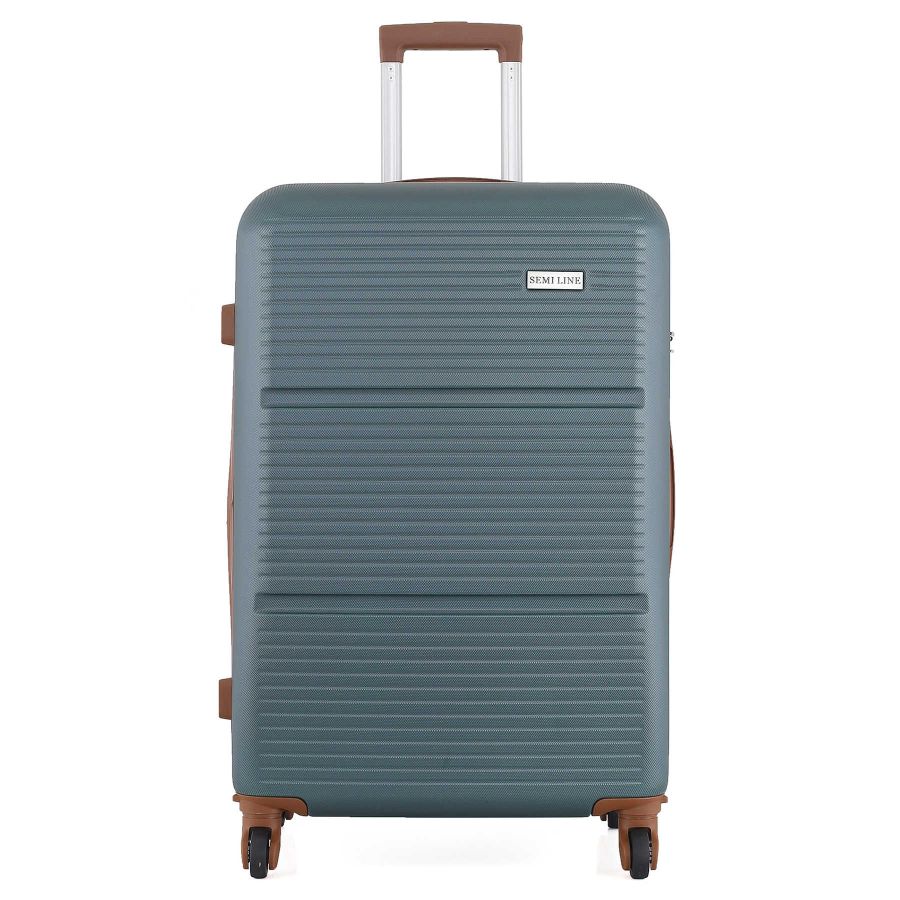 Чемодан Semi Line 26 (L) Green-Grey (T5584-5)