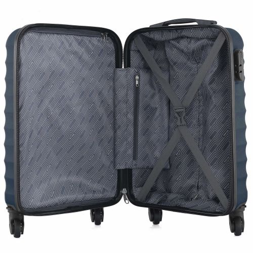 Чемодан Semi Line 20 (S) Navy (T5577-2)