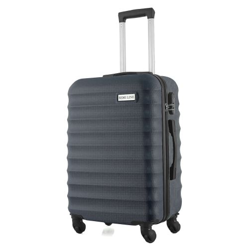 Чемодан Semi Line 22 (M) Navy (T5577-3)