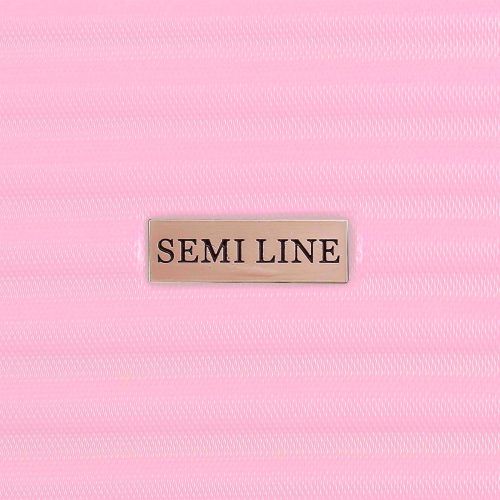 Чемодан Semi Line 24 дюйма (M) Pink Cream (T5573-4)