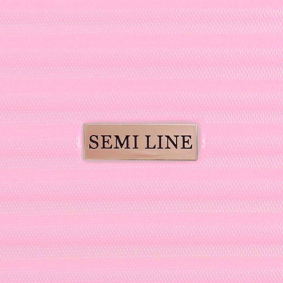 Чемодан Semi Line 24 дюйма (M) Pink Cream (T5573-4)