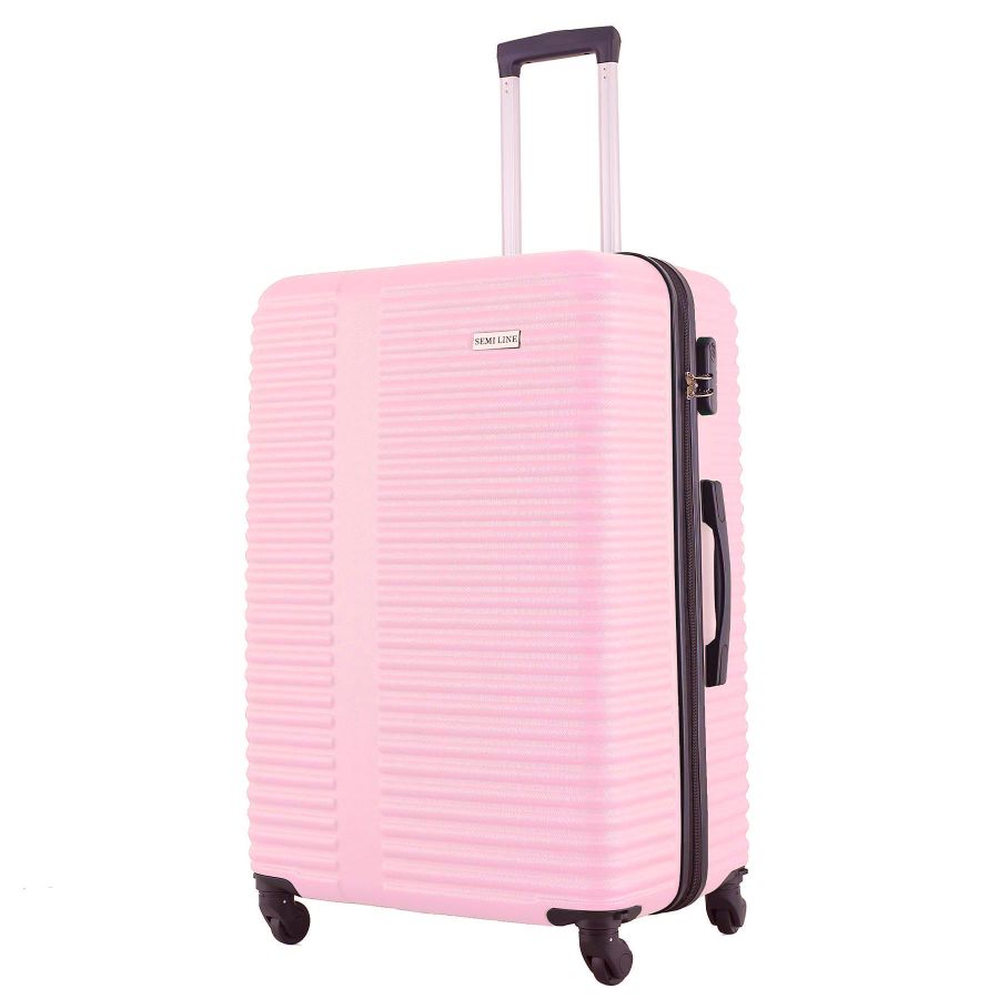 Чемодан Semi Line 28 дюймов (L) Pink Cream (T5573-6)