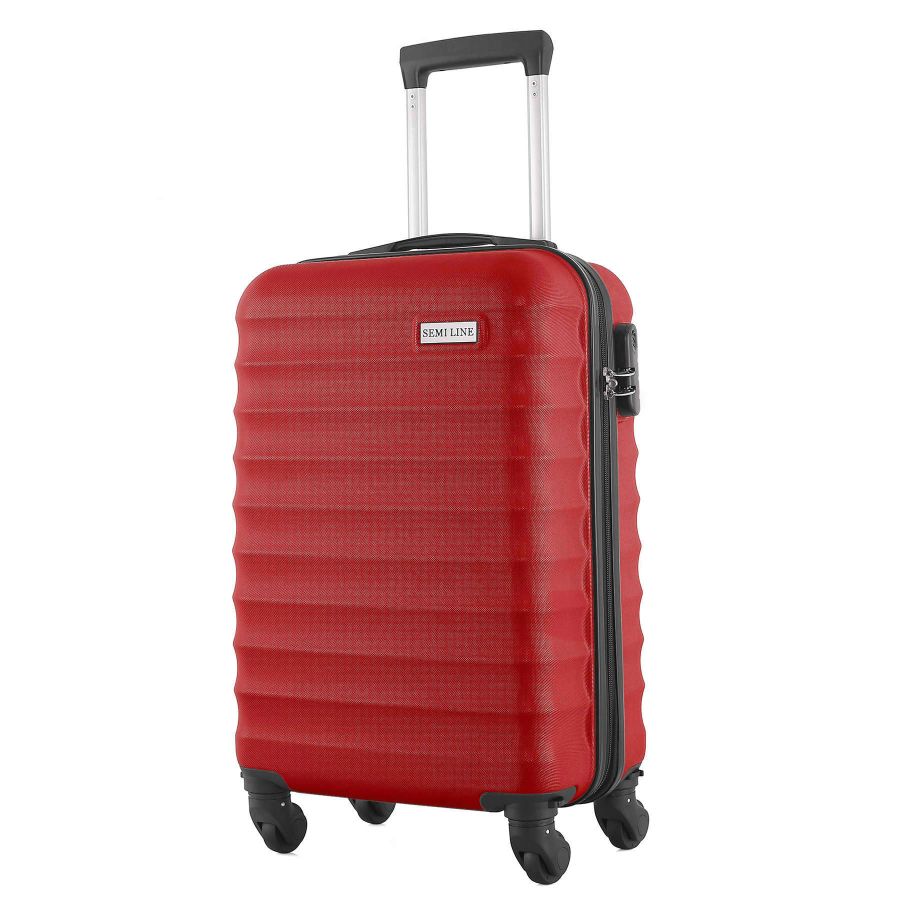 Чемодан Semi Line 20 (S) Red (T5578-2)