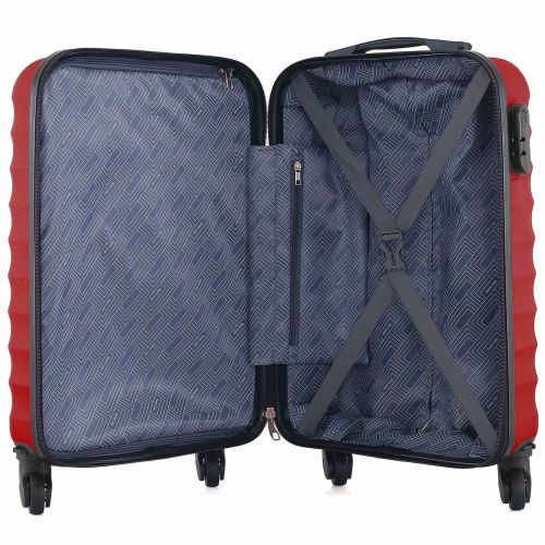 Чемодан Semi Line 20 (S) Red (T5578-2)