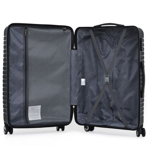Чемодан Semi Line 28 дюймов (L) Black (T5613-3)