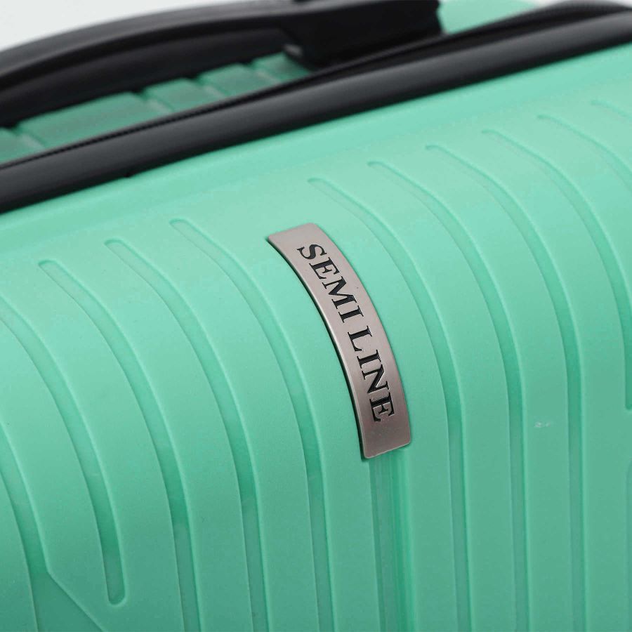 Чемодан маленький под ручную кладь Semi Line 19 (S) Полипропилен Sea Green (T5612-1)